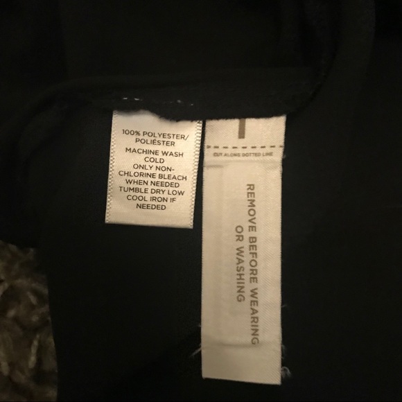 LOFT black high low shirt. - Picture 5 of 5